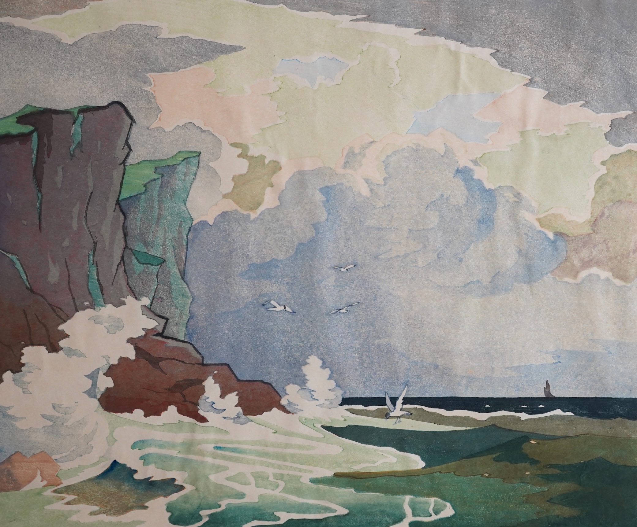 Eric Slater, 1896-1963, 'Rough Sea'